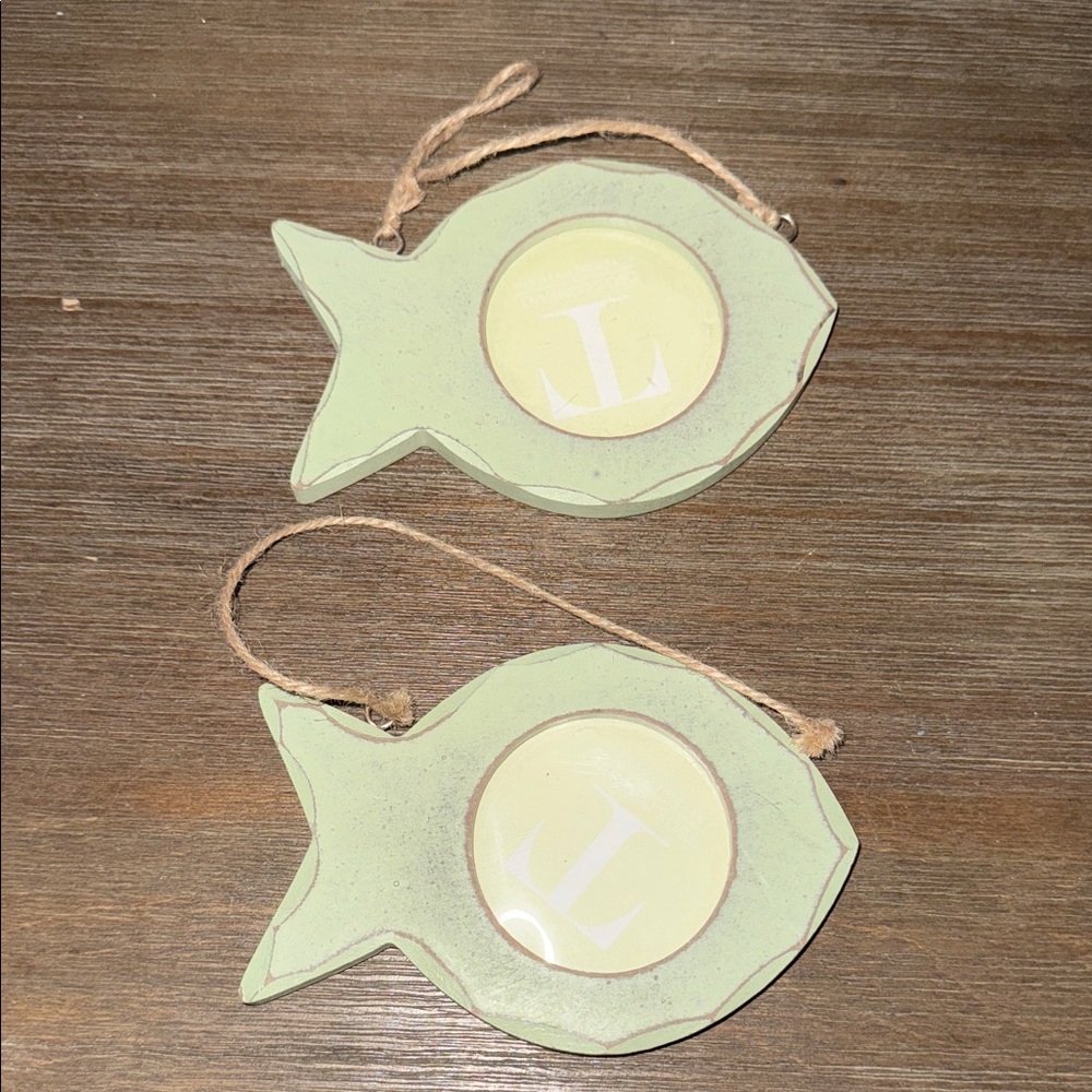 Wooden fish-shaped decorative Set